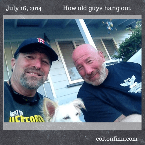 old guys hang out