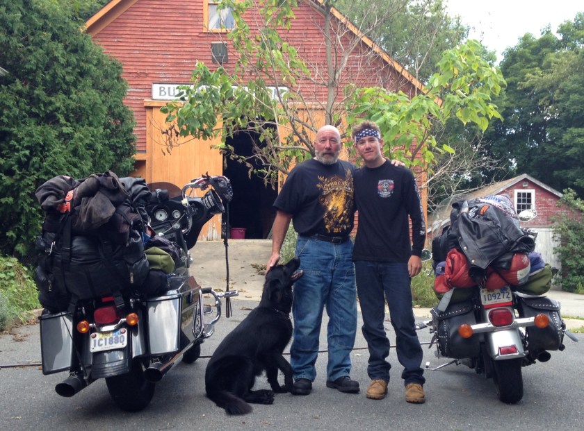 Colton, Mitch and Kenai - home